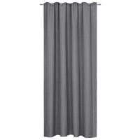 Draperie Confecționată  - antracit, Basics, textil (135/245cm) - Boxxx