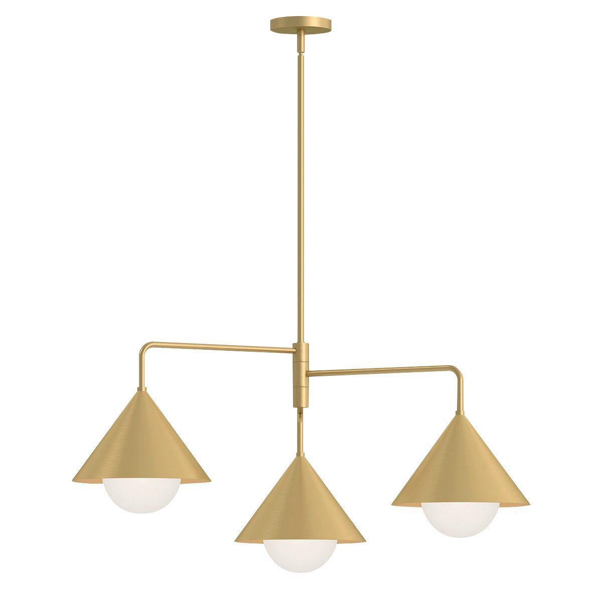KRONLEUCHTER 43,5/96,5 cm   - Goldfarben, KONVENTIONELL, Metall (43,5/96,5cm) - Elstead Lighting