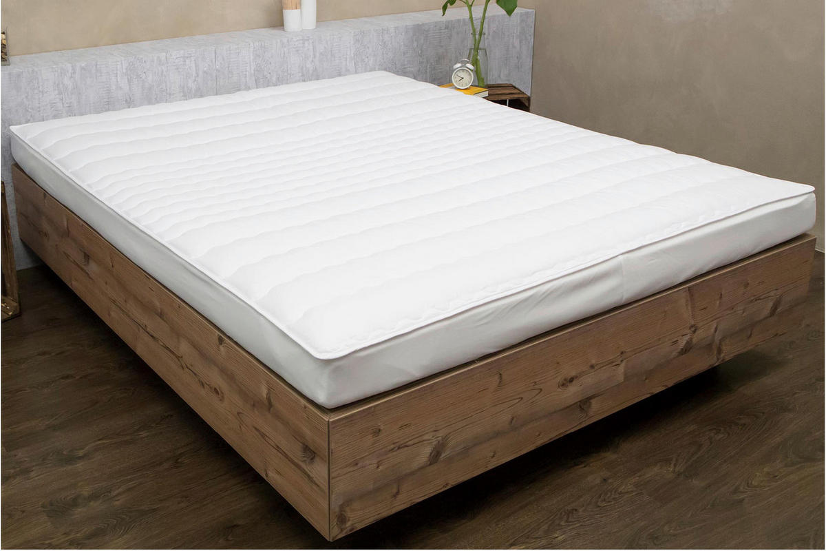 UNTERBETT 90/200 cm    - Weiß, Basics, Textil (90/200cm) - Goldeck Austria