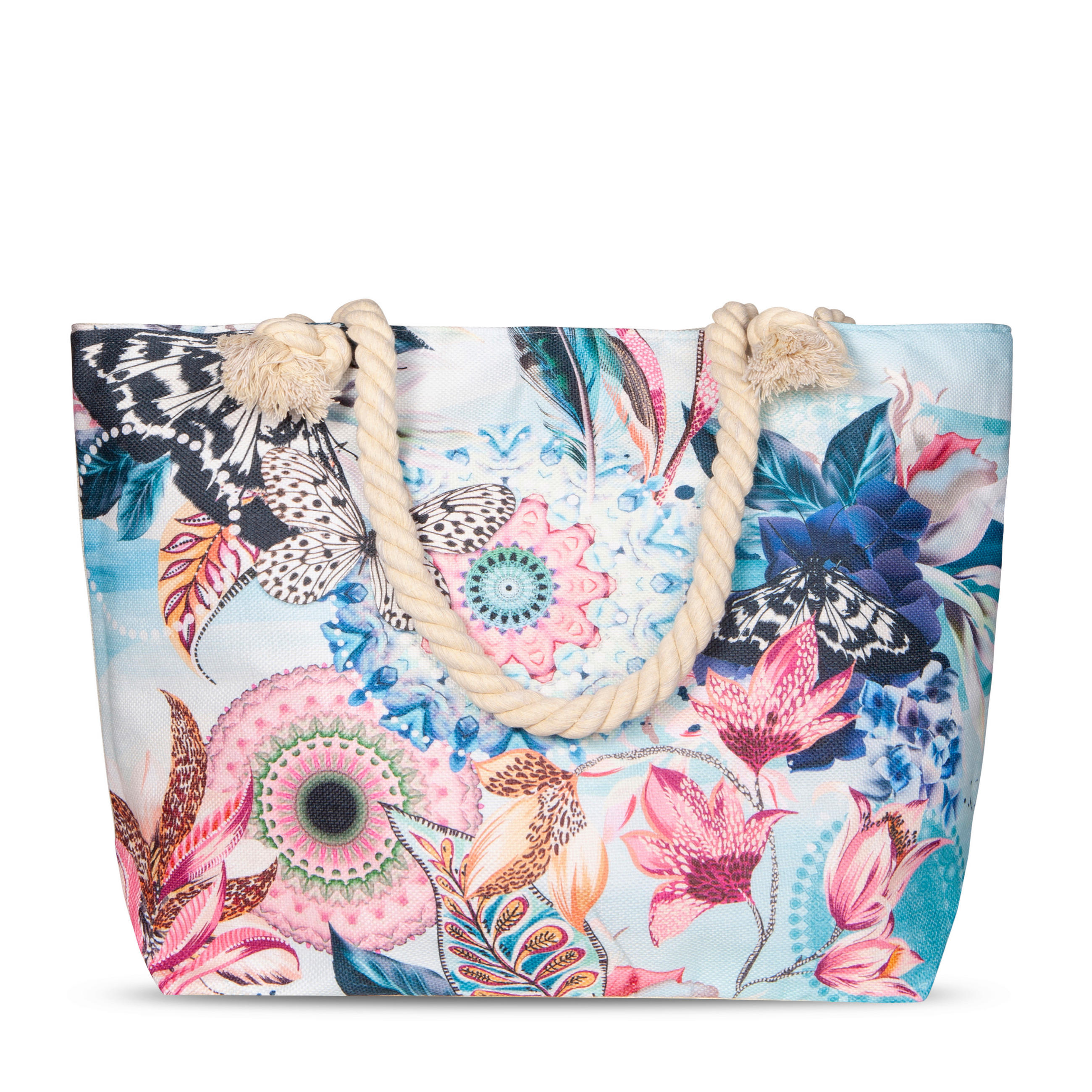 STRANDTASCHE - Multicolor, KONVENTIONELL, Textil (43/60cm)