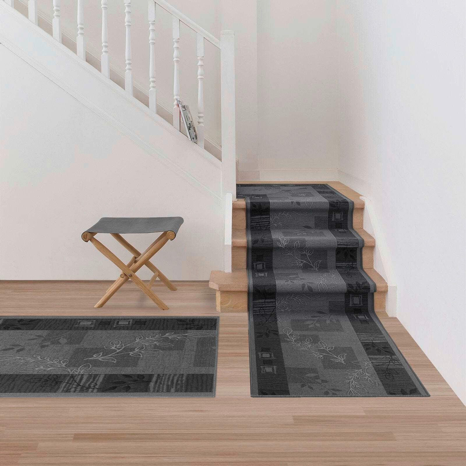 LÄUFER 80/600 cm FD  - Grau, KONVENTIONELL, Kunststoff/Textil (80/600cm)