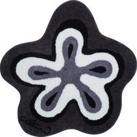 BADTEPPICH Colani 1 Anthrazit 80 cm  - Anthrazit, Basics, Kunststoff/Textil (80cm) - Grund