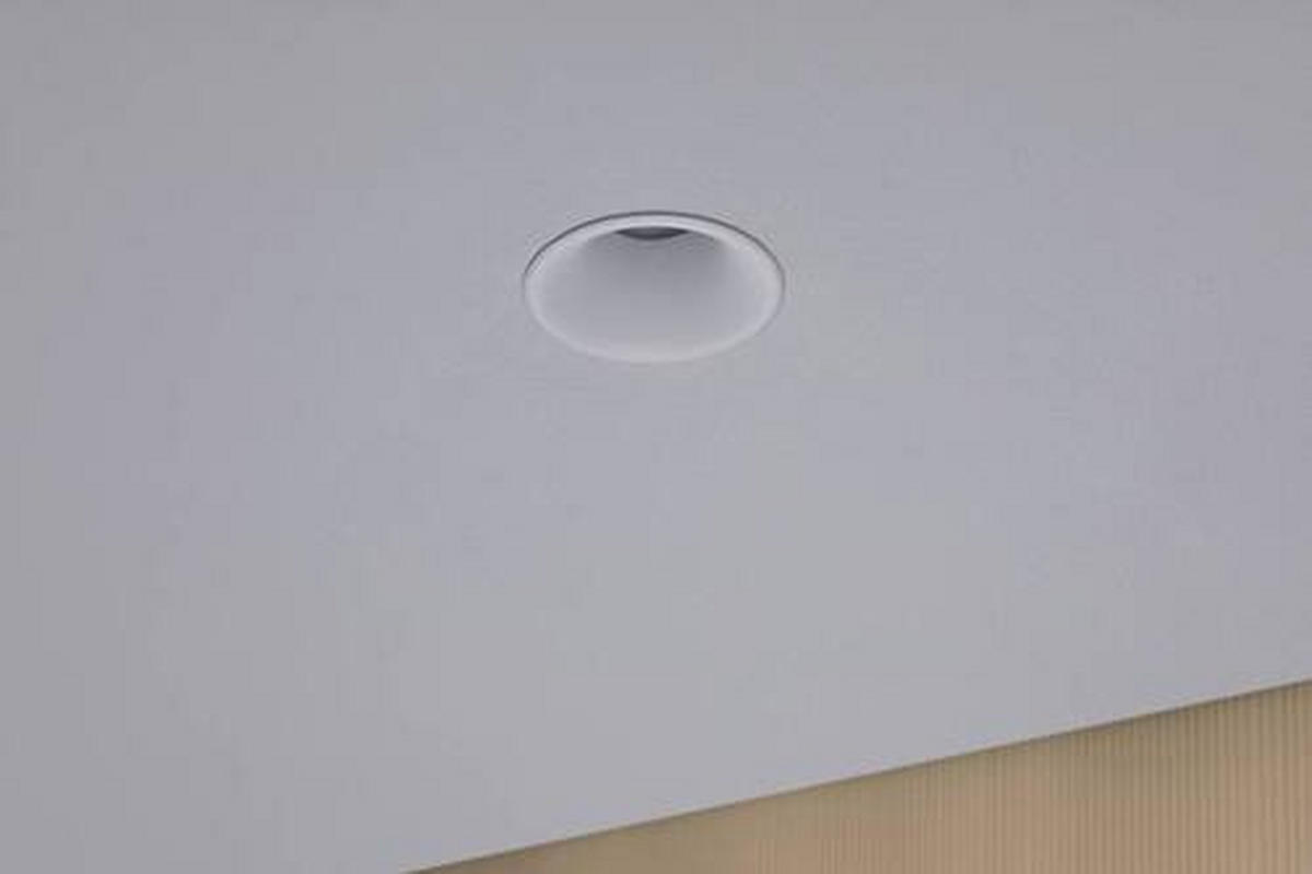 DECKENLEUCHTE 7,7/5 cm   - Weiß, Design, Kunststoff (7,7/5cm) - Paulmann