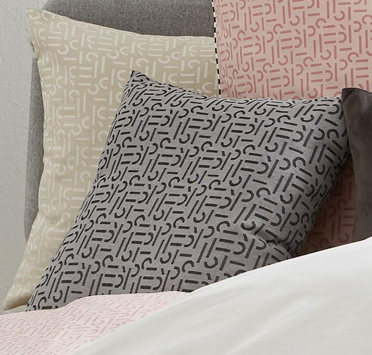 KISSENHÜLLE Scatter 45/45 cm - Anthrazit, Design, Textil (45/45cm) - Esprit