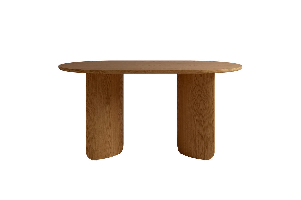ESSTISCH 160/90/76 cm Echtholz, Nachbildung  Holzwerkstoff Eichefarben  - Eichefarben, MODERN, Holzwerkstoff (160/90/76cm) - Schöner Wohnen