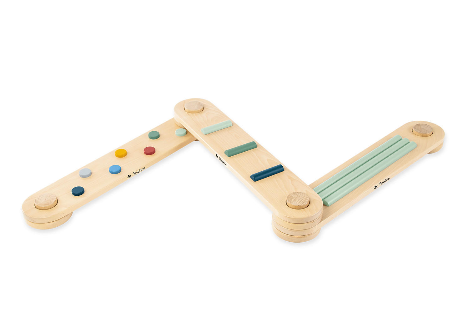 MOTORIKSPIEL - Buchefarben/Multicolor, Basics, Holz (15/4/80cm) - Pinolino
