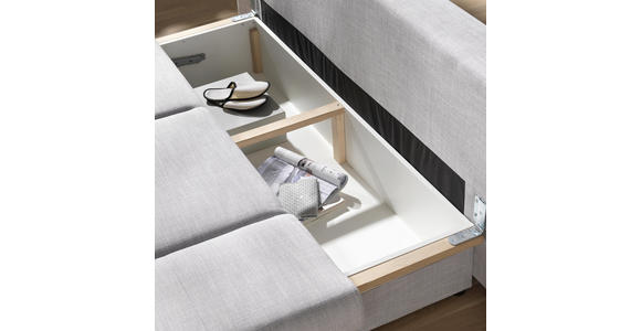 SCHLAFSOFA in Grün Textil - Schwarz/Grün, Design, Textil/Metall (200/85/90cm) - Xora