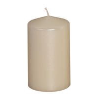 STUMPENKERZE 5,7/10 cm  - Weiß, KONVENTIONELL (5,7/10cm)