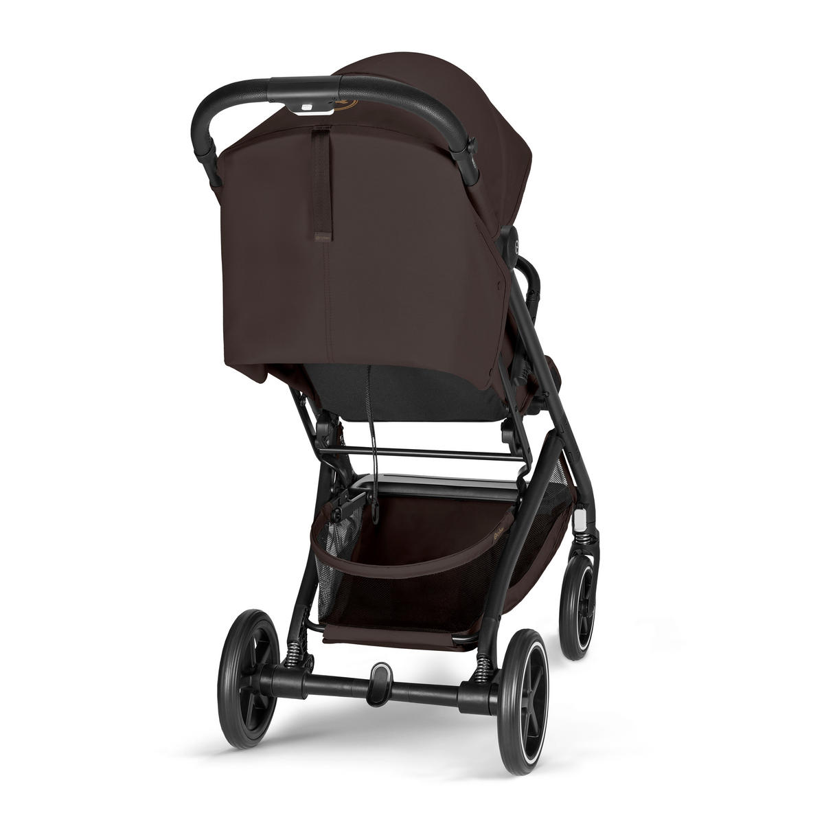 BUGGY BEEZY BLK  - Dunkelbraun/Schwarz, Basics, Kunststoff/Textil (82/45,5/107cm) - cybex GOLD