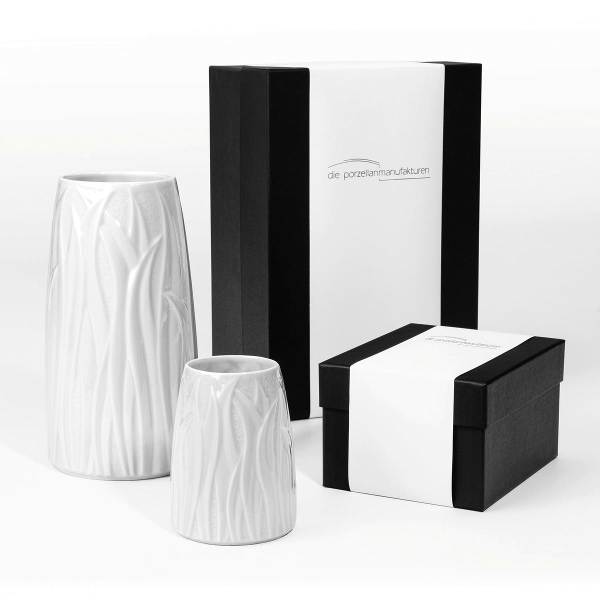 VAZA    16 cm  keramika  - bela, Osnovno, keramika (16cm) - Seltmann Weiden