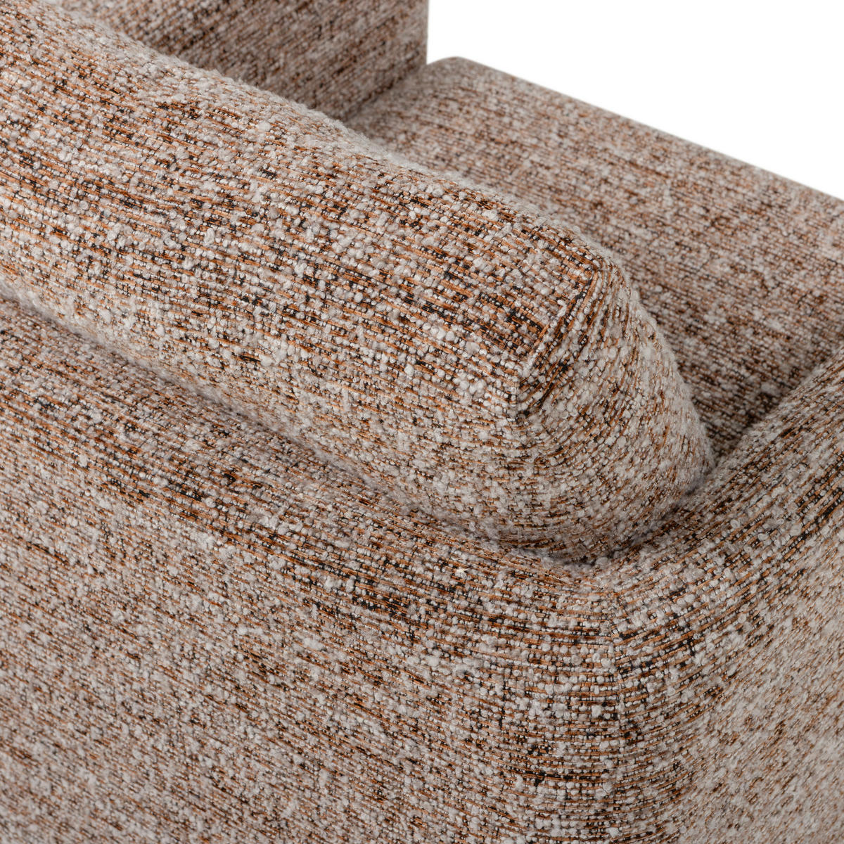 SESSEL in Bouclé Braun  - Braun, Design, Textil (78/64/79cm) - Livetastic