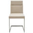 SCHWINGSTUHL in Metall, Leder Edelstahlfarben, Beige - Edelstahlfarben/Beige, Design, Leder/Metall (46/92/56cm) - Dieter Knoll SCHWINGSTUHL in Metall, Leder Edelstahlfarben, Beige - Edelstahlfarben/Beige, Design, Leder/Metall (46/92/56cm) - Dieter Knoll