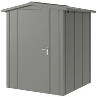 GERÄTEHAUS 189/219/181 cm  - Alufarben, Basics, Metall (189/219/181cm) - Hörmann