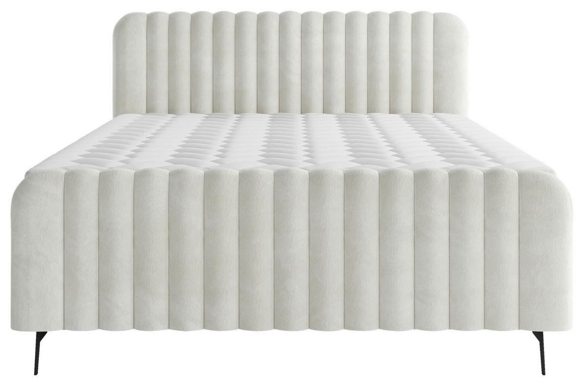 BOXBETT 160/200 cm  in Beige  - Beige/Schwarz, MODERN, Holz/Holzwerkstoff (160/200cm) - MID.YOU
