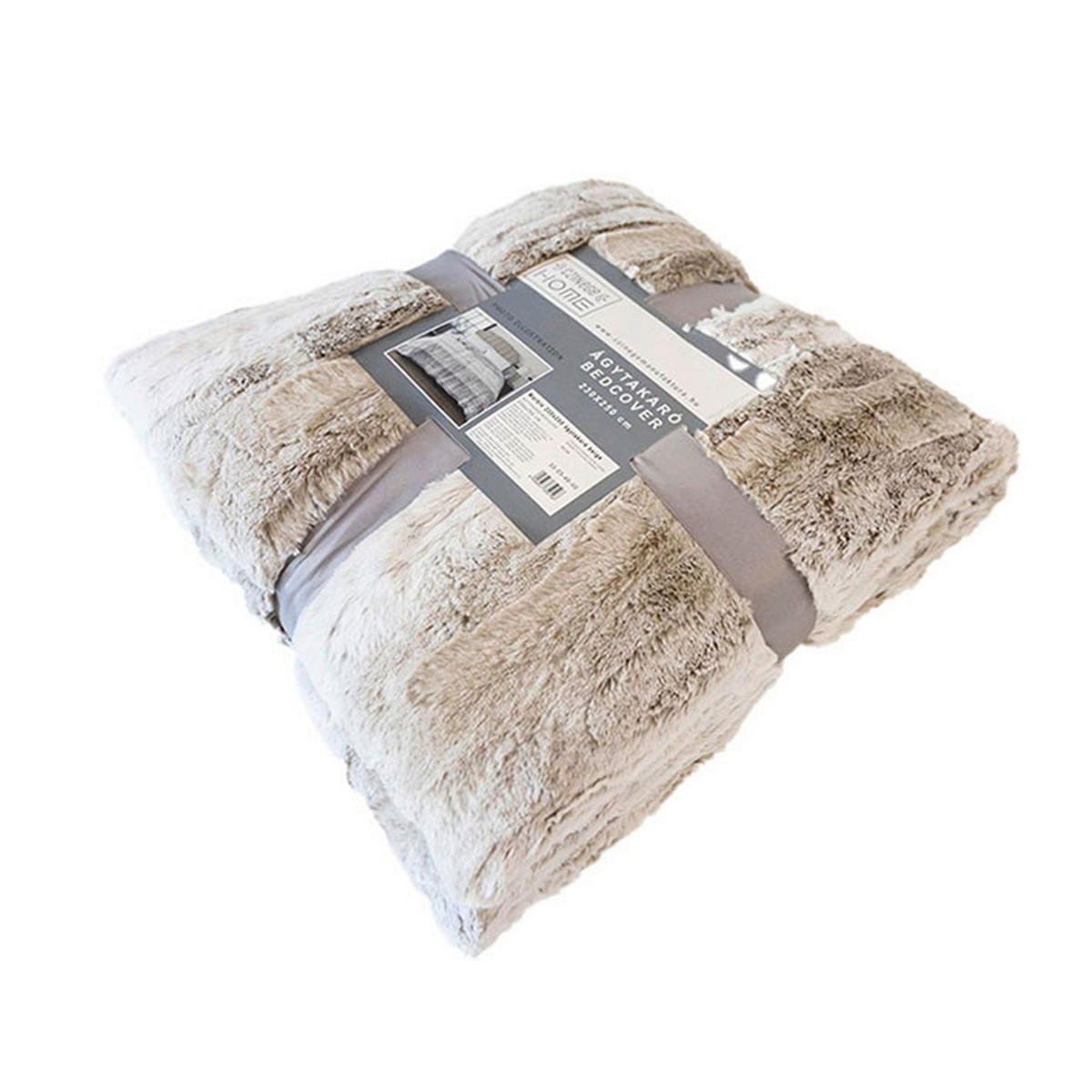 ÁGYTAKARÓ  - bézs, Basics, textil (230/4/250cm)