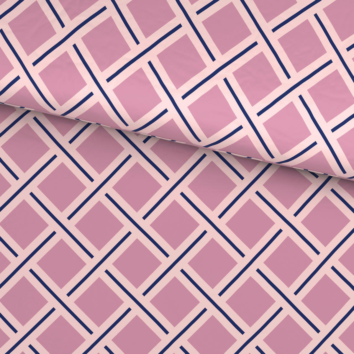 PÅSLAKANSET satin 150/210 cm  - mauve, textil (150/210cm) - Novel