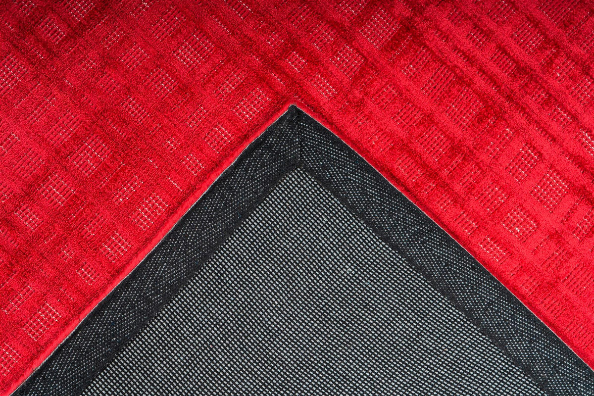 WEBTEPPICH 160/230 cm Karma Rot  - Rot, Basics, Textil (160/230cm) - Novel