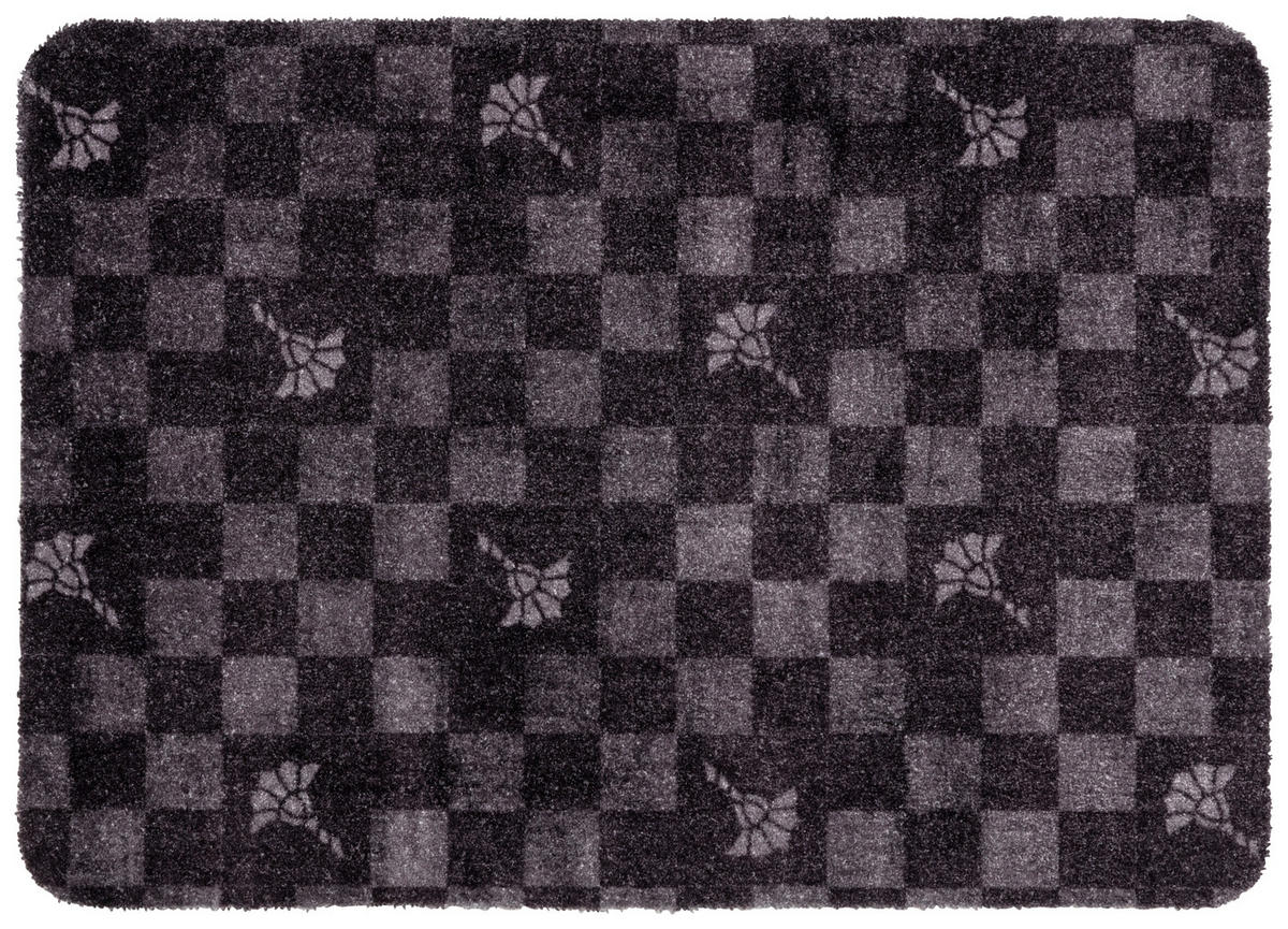 FUSSMATTE - Anthrazit, Design, Kunststoff (50/70cm) - Joop!