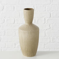 VASE  - Braun, Basics, Keramik (13/30cm) - Ambia Home
