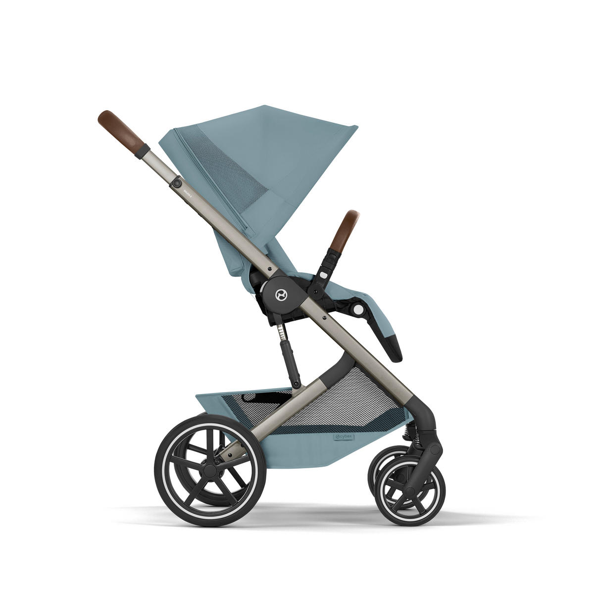 KOMBINIRANA DJEČJA KOLICA  Balios S Lux TPE inkl. Fold-Carrycot  - svijetlo plava/taupe, Basics, tekstil/metal (87/60/108cm) - cybex GOLD