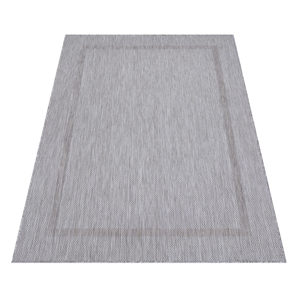 Thumbnail - Kadima Design Teppich, Silber, Textil, Uni, Rechteckig, 160x230 cm, pflegeleicht, Teppiche & Böden, Teppiche, Outdoortep...