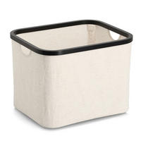 AUFBEWAHRUNGSKÖRBCHEN  - Creme, Basics, Kunststoff (40,5/33/30cm) - Zeller Present