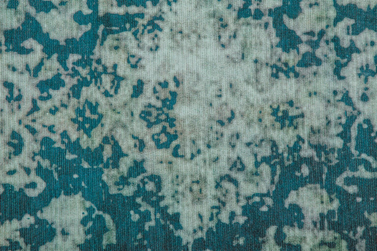 FLACHWEBETEPPICH 140/200 cm Vintage 8403 Petrol Petrol  - Petrol, KONVENTIONELL, Textil (140/200cm)