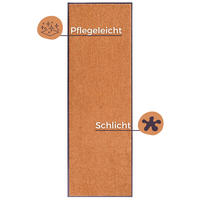 SCHMUTZFANGMATTE  60/180 cm  Dunkelorange  - Dunkelorange, Basics, Kunststoff/Textil (60/180cm)