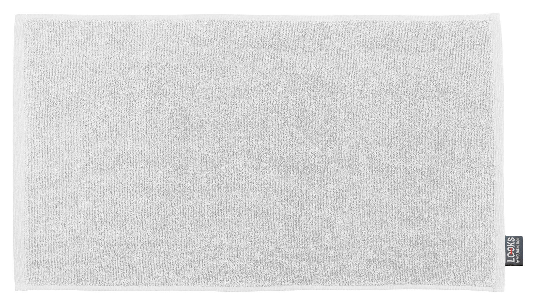 BADEMATTE Weiß 50/70 cm  - Weiß, KONVENTIONELL, Naturmaterialien/Textil (50/70cm) - LOOKS by W.Joop