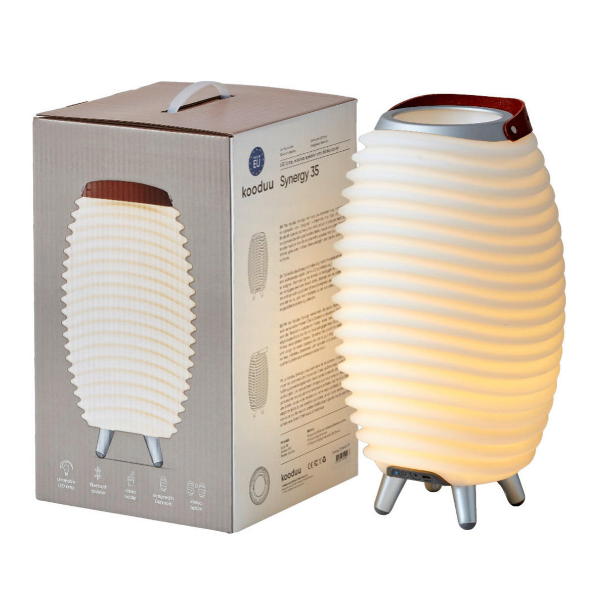 LED-TISCHLEUCHTE Synergy 24/41 cm   - Weiß, MODERN, Kunststoff (24/41cm)