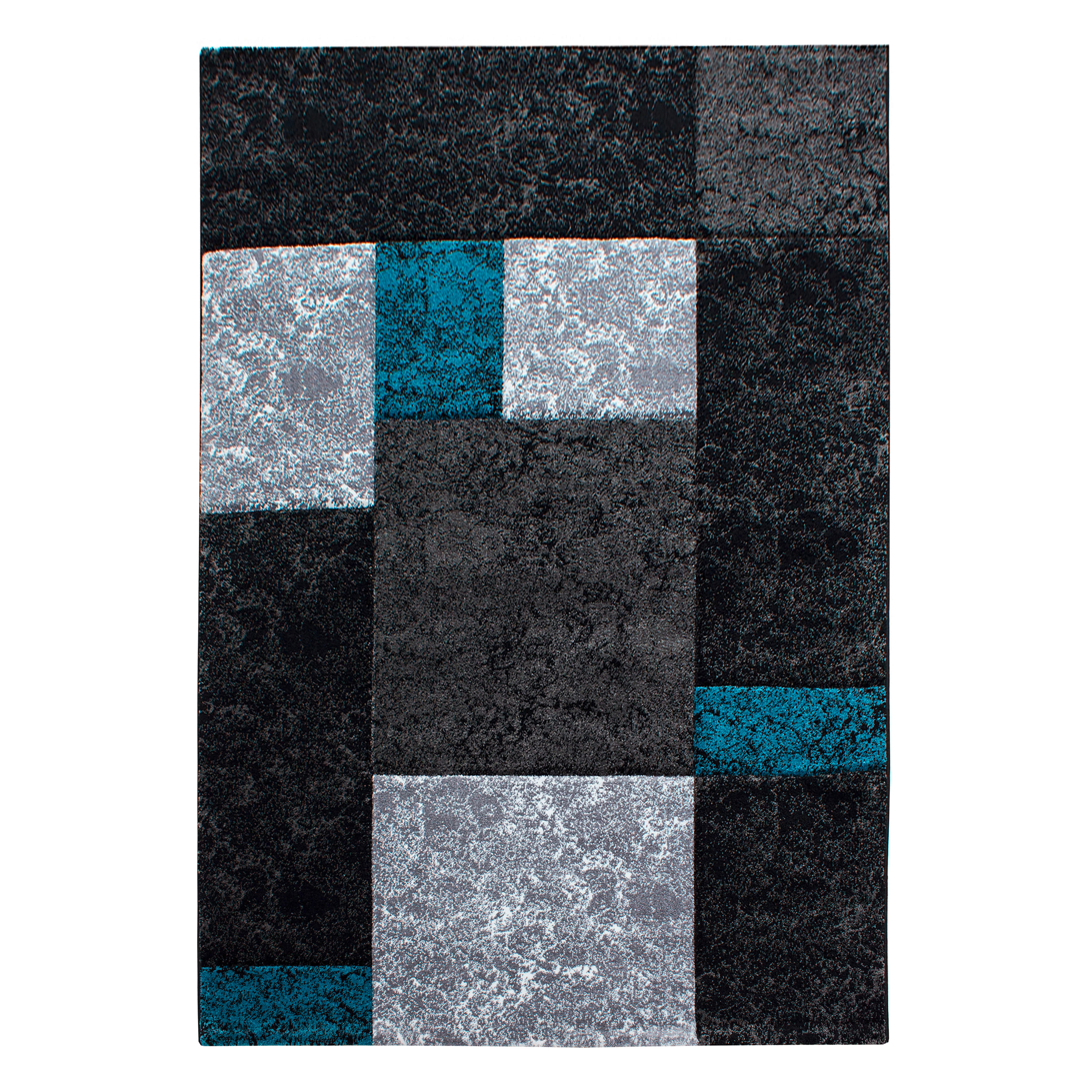 FLATVÄVD MATTA 140/200 cm Hawaii  - turkos, Design, textil (140/200cm) - Novel