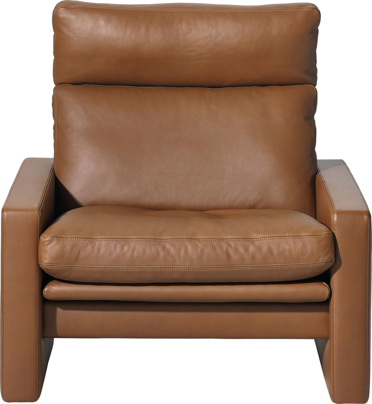 RELAXSESSEL Manhattan Echtleder    - Braun, KONVENTIONELL, Leder (91/97/95cm) - Erpo