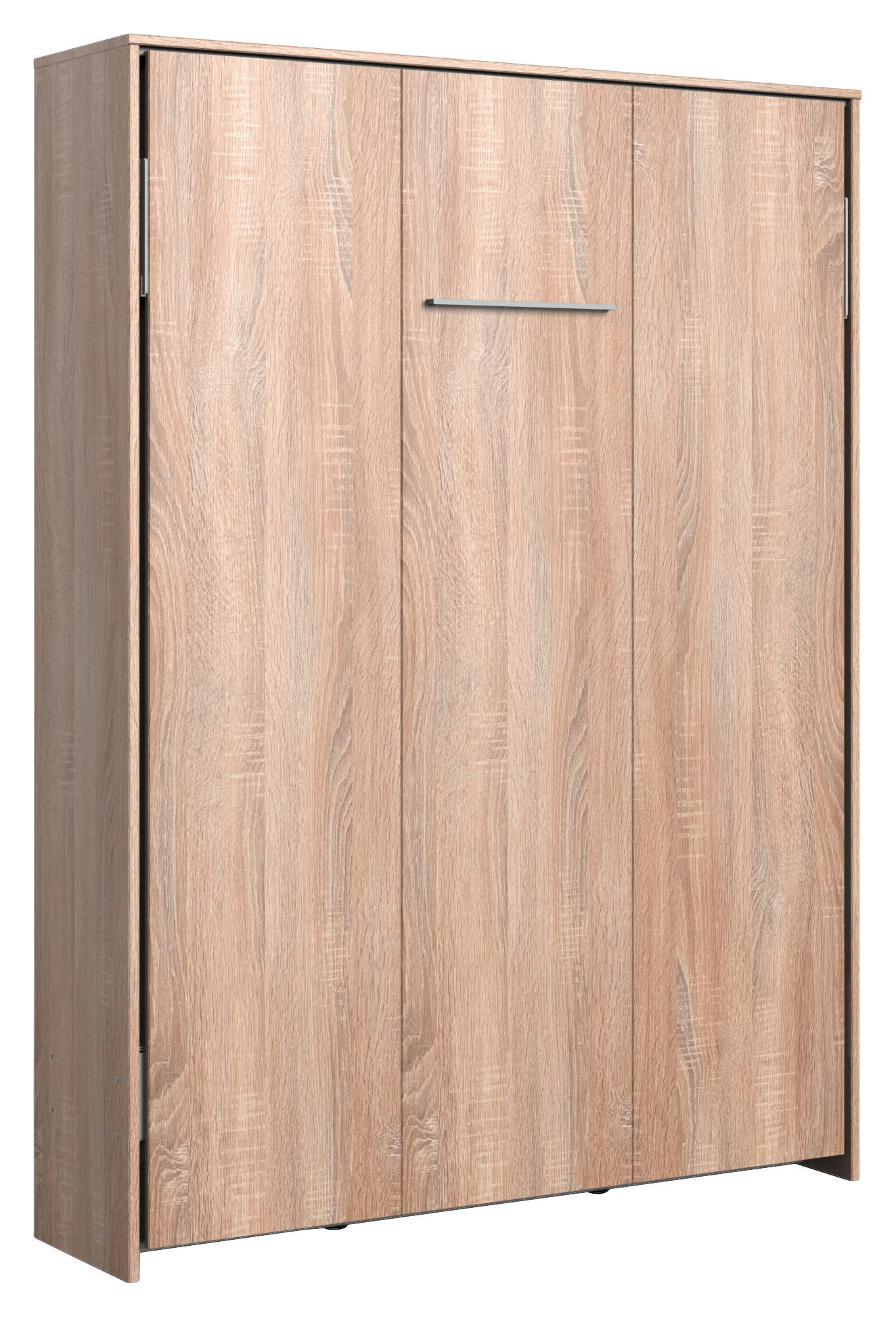 ZIDNI KREVET 140/200 cm   - boje hrasta, Konvencionalno, drvni materijal/metal (140/200cm) - MID.YOU