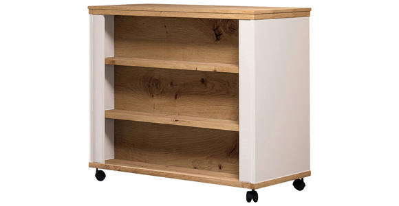 SERVIERWAGEN Kaschmir, Eiche Artisan  - Kaschmir/Eiche Artisan, ROMANTIK / LANDHAUS, Holzwerkstoff/Kunststoff (108/95/56cm) - Landscape