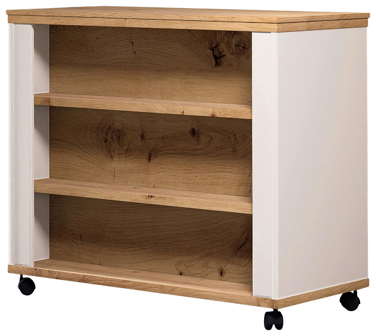 SERVIERWAGEN Kaschmir, Eiche Artisan  - Kaschmir/Eiche Artisan, ROMANTIK / LANDHAUS, Holzwerkstoff/Kunststoff (108/95/56cm) - Landscape