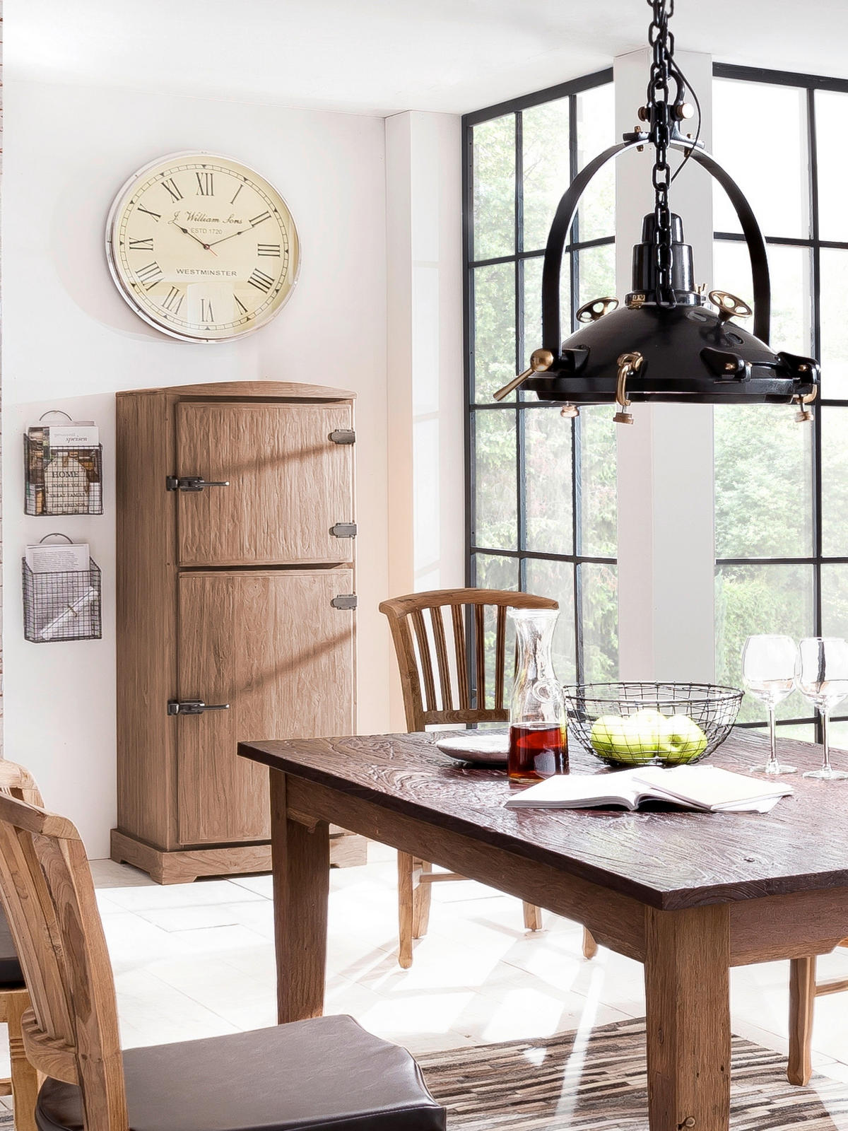 ESSTISCH 160/90/77 cm Echtholz  Holz rechteckig Naturfarben, Dunkelbraun  - Dunkelbraun/Naturfarben, MODERN, Holz (160/90/77cm) - MID.YOU