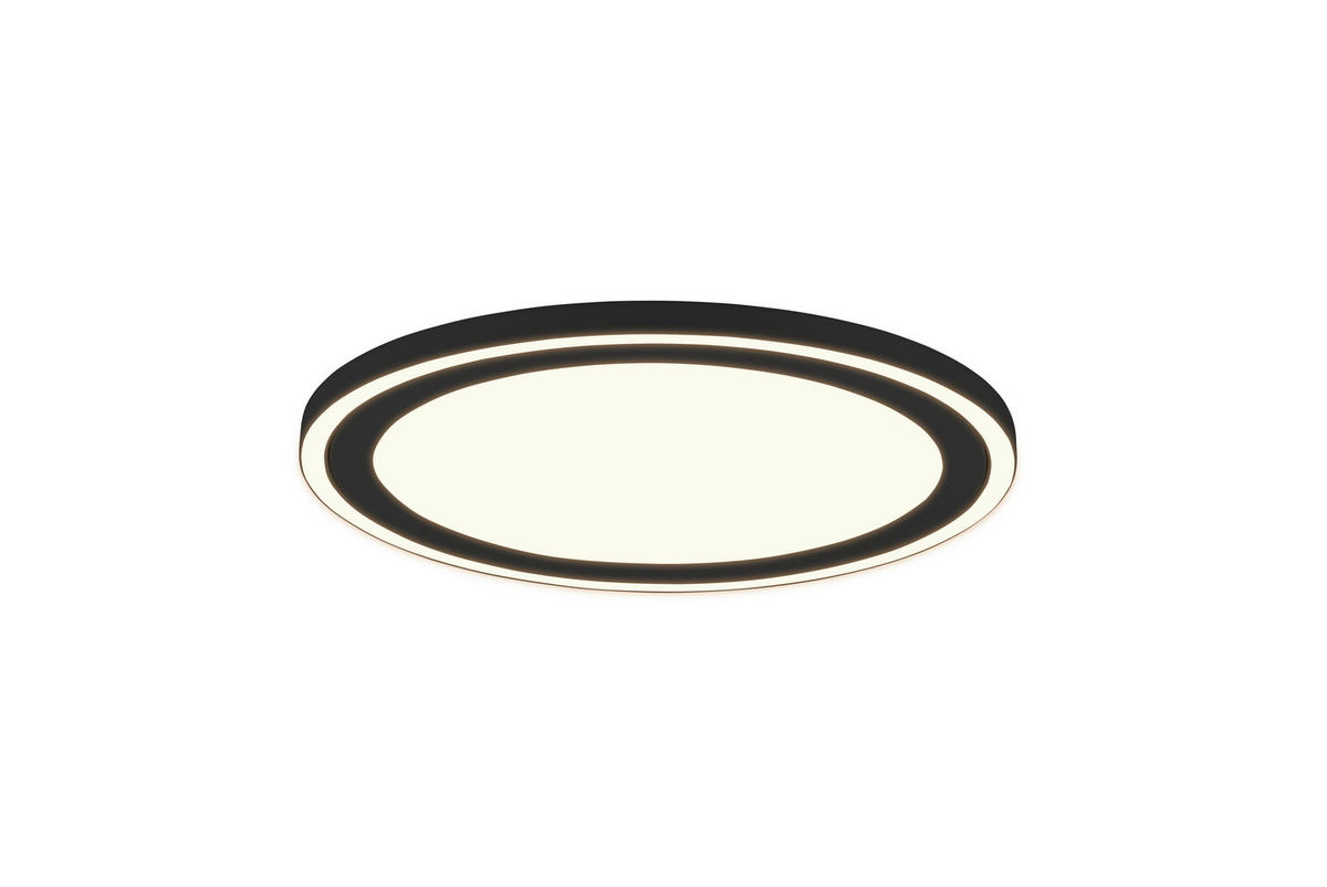 LED-TAKLAMPA CARUS 43 cm  - svart, Basics, plast (43cm)