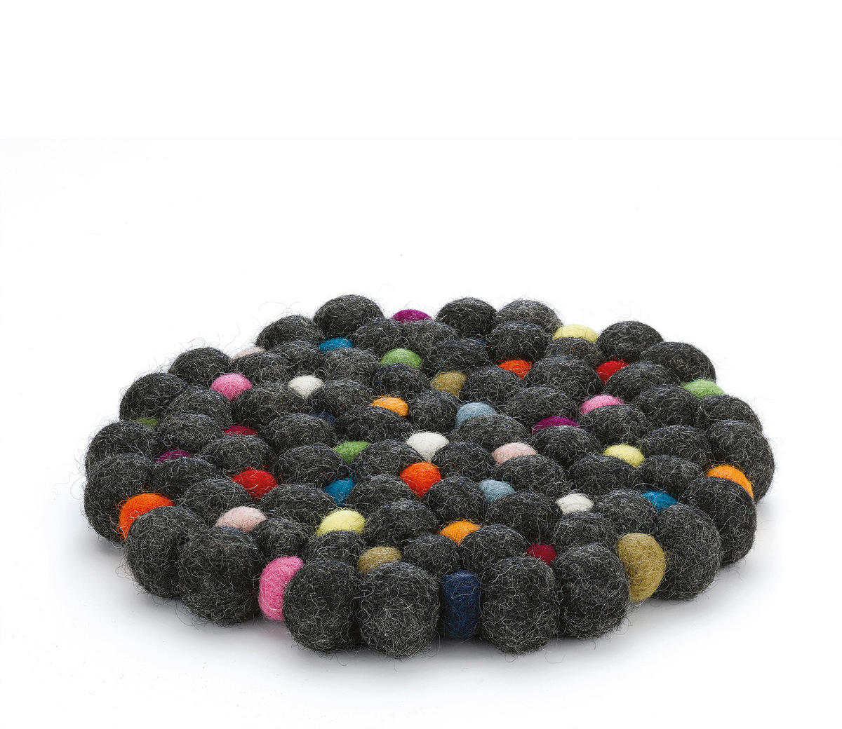 TOPFUNTERSETZER Textil Multicolor 21 cm  - Multicolor, Basics, Textil (21cm) - Cilio