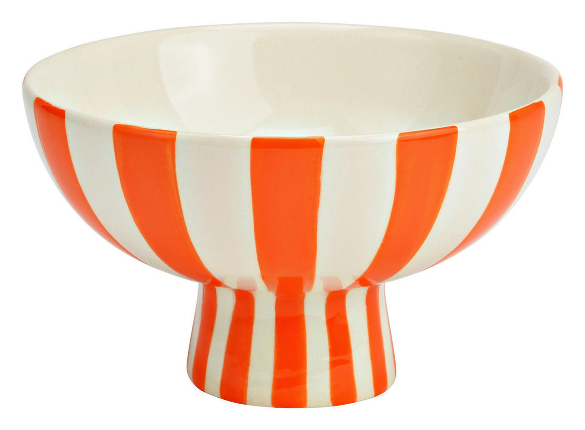 DEKOSCHALE - Orange, Basics, Keramik (17.0/10.0/17.0cm)