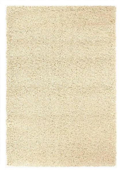Hochflorteppich Fashion Shaggy Creme 80x200 cm