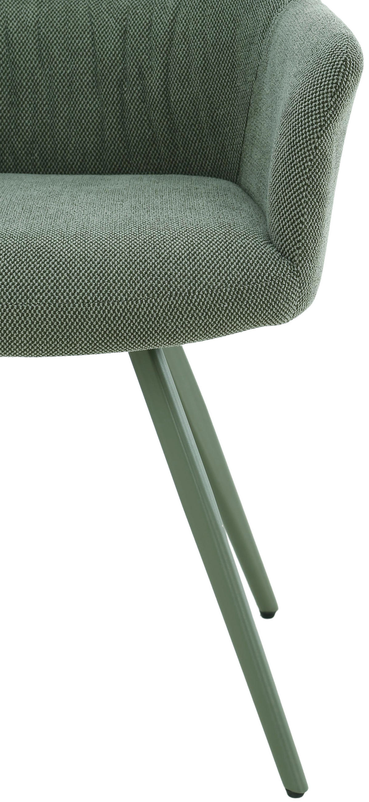 NASLANJAČ, kovina, tekstil zelena  - zelena, Design, kovina/tekstil (58/86/62,5cm) - Carryhome