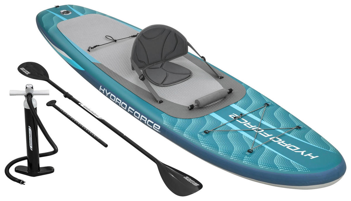 STAND-UP PADDLE BOARD 6532D AQUA DRIFTER  - Hellblau, KONVENTIONELL, Kunststoff/Metall (335/91,5/15cm) - Bestway