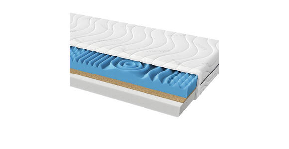 KOMFORTSCHAUMMATRATZE 90/200 cm Höhe ca. 18 cm - KONVENTIONELL, Textil (90/200cm) - Sleeptex