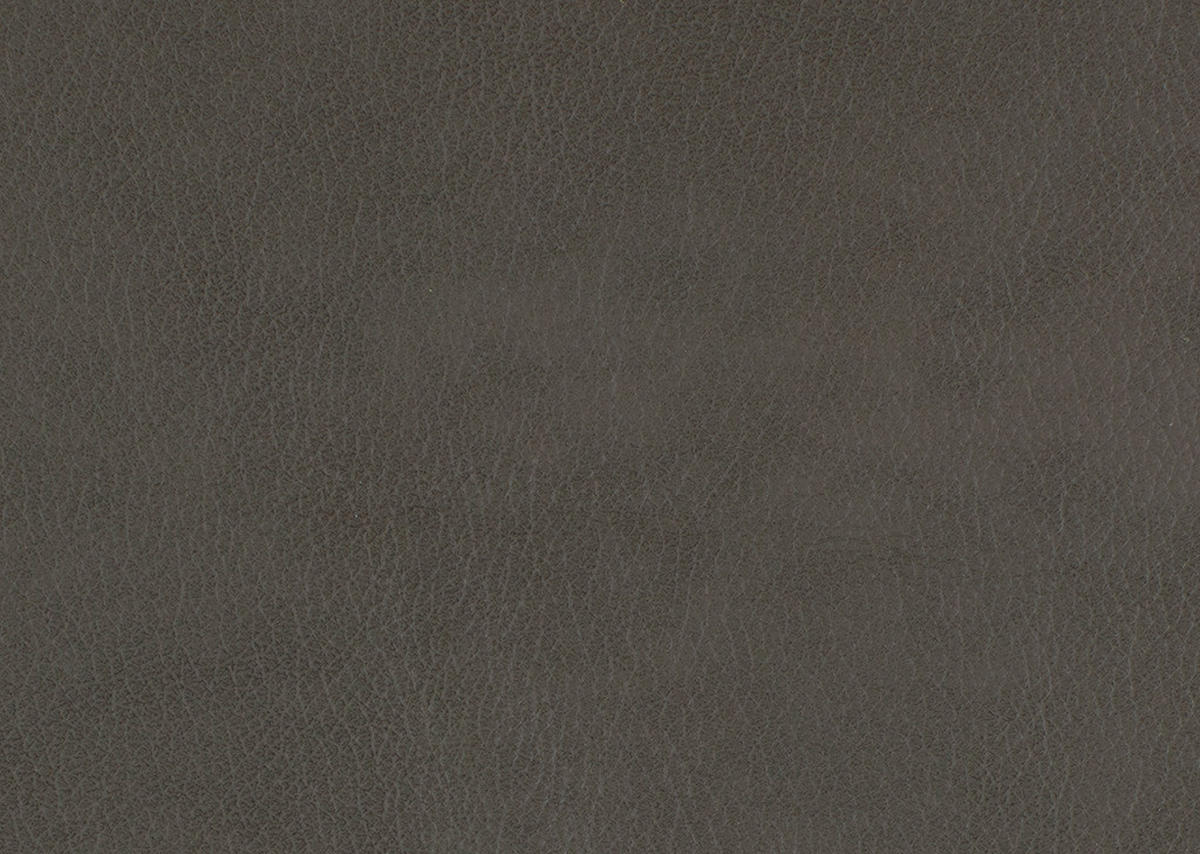 RELAXSESSEL in Leder Grau  - Edelstahlfarben/Grau, Design, Leder/Metall (70/124/85cm) - Cantus