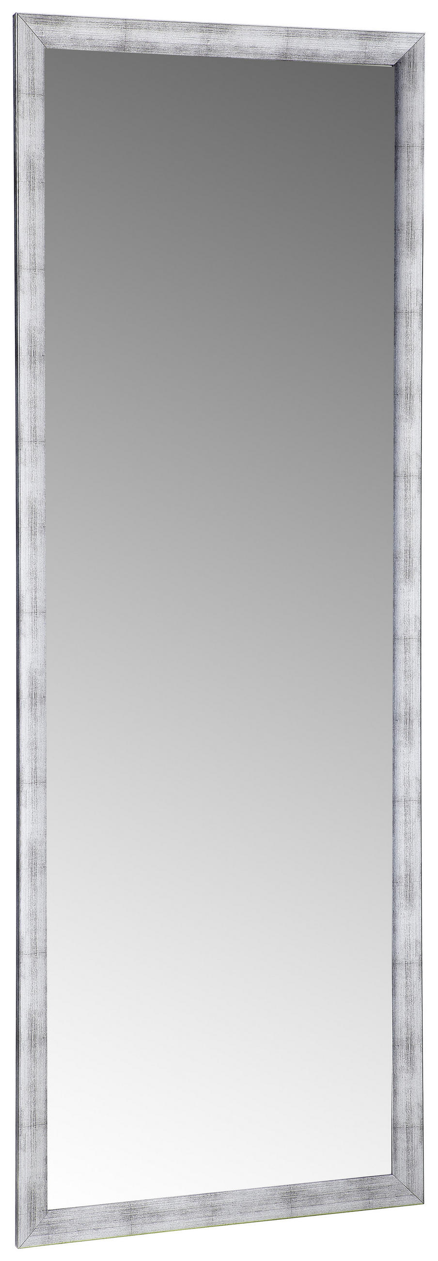 STENSKO OGLEDALO, 66/186/3 cm steklo  - siva, Design, steklo/leseni material (66/186/3cm) - Carryhome