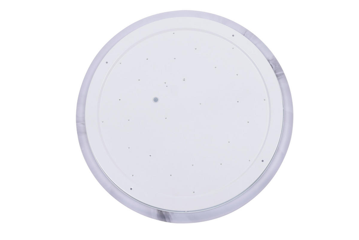 LED-DECKENLEUCHTE 56/8,5 cm  - Weiß/Grau, Design, Kunststoff/Metall (56/8,5cm) - Novel
