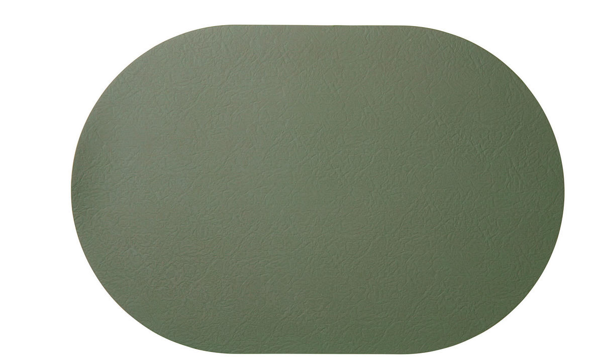 TISCHSET Kunststoff Smaragdgrün 49,5/33 cm  - Smaragdgrün, KONVENTIONELL, Kunststoff (49,5/33cm) - ASA