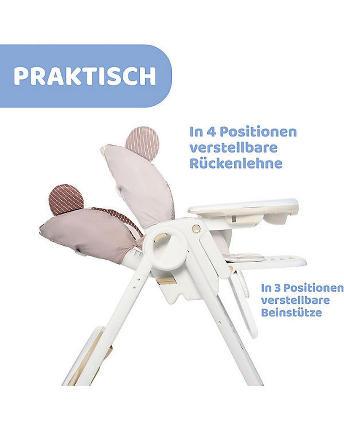 HOCHSTUHL POLLY 2 START Orange, Rot  - Rot/Orange, Basics, Kunststoff/Metall (54,8/110/83,5cm) - Chicco