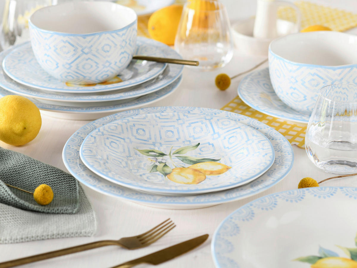 TAFELSERVICE 12-teilig  - Multicolor, Basics, Keramik - Creatable
