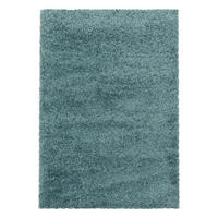 HOCHFLORTEPPICH 100/200 cm Sydney 3000 hellblau Hellblau  - Hellblau, Basics, Textil (100/200cm)